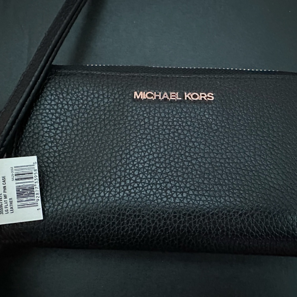 Michael Kors Black Leather Wallet